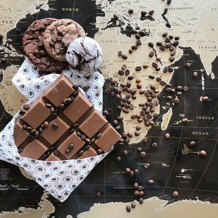 Шоколадная карта. Карта мир шоколад. Limited Edition Chocolate Design idea. Sekai Chocolate Map.