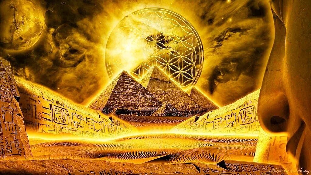 Тайна жизни видео. Золотая пирамида Элохим. Аннунаки пирамида. Меркаба Египет пирамиды. Пирамида эзотерика.