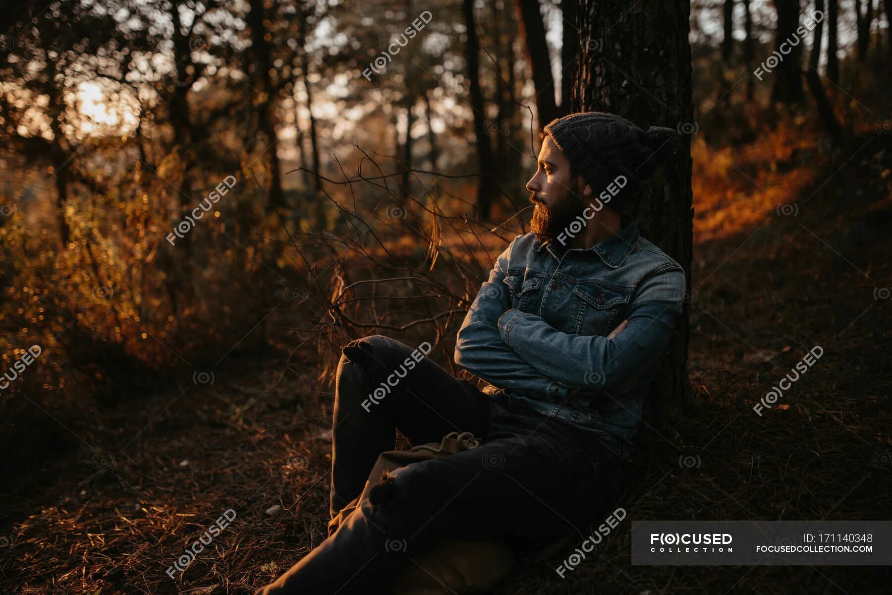 Человек стоит под деревом. Мужчина сидит в лесу. Парень сидит в лесу. Мужчина сидит в тёмном лесу. Парень в лесу сидит на дереве.