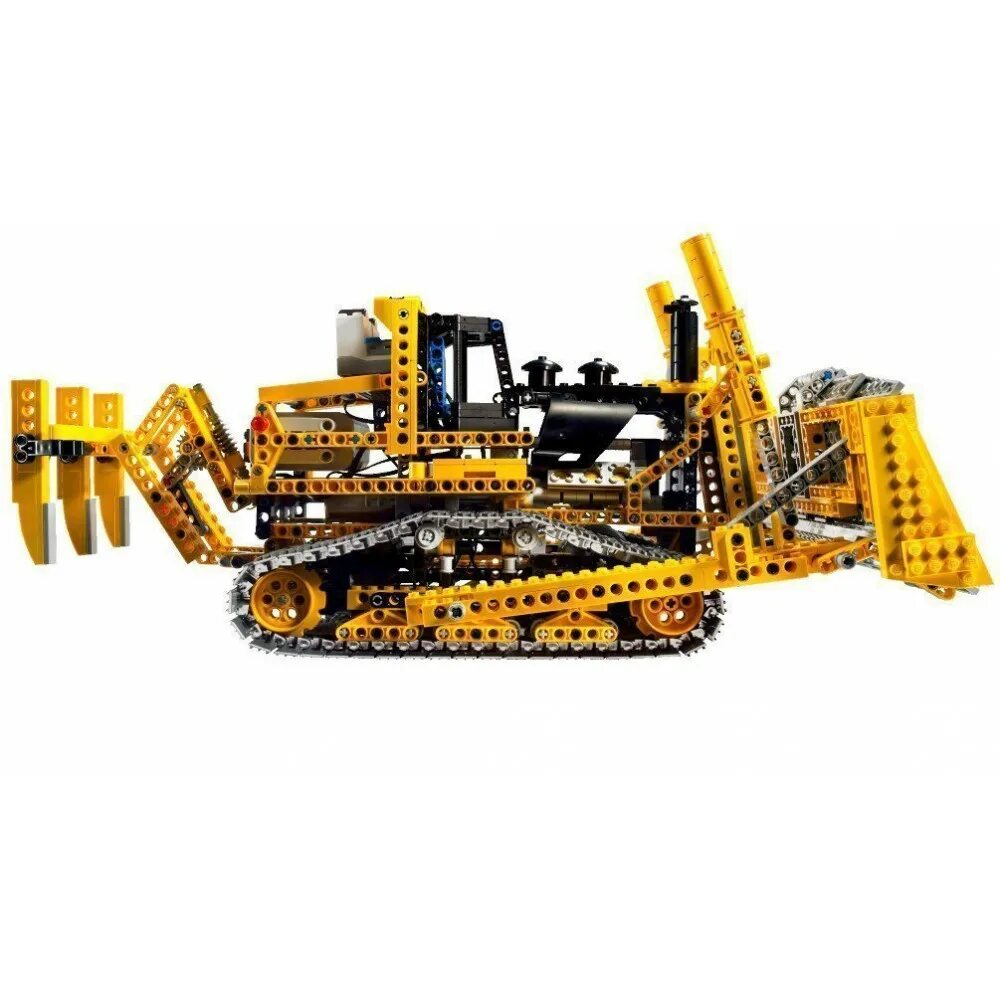 Technic бульдозер. Конструктор lepin Technics 20008 бульдозер с электроприводом.