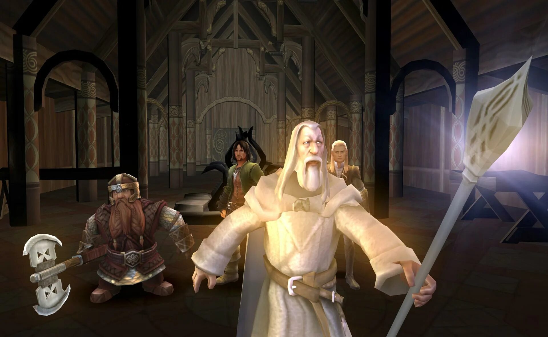 Найди властелин колец. Aragorn's Quest ps3.