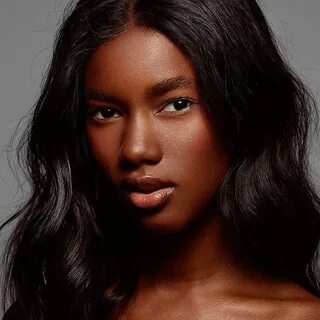 Dark skin women