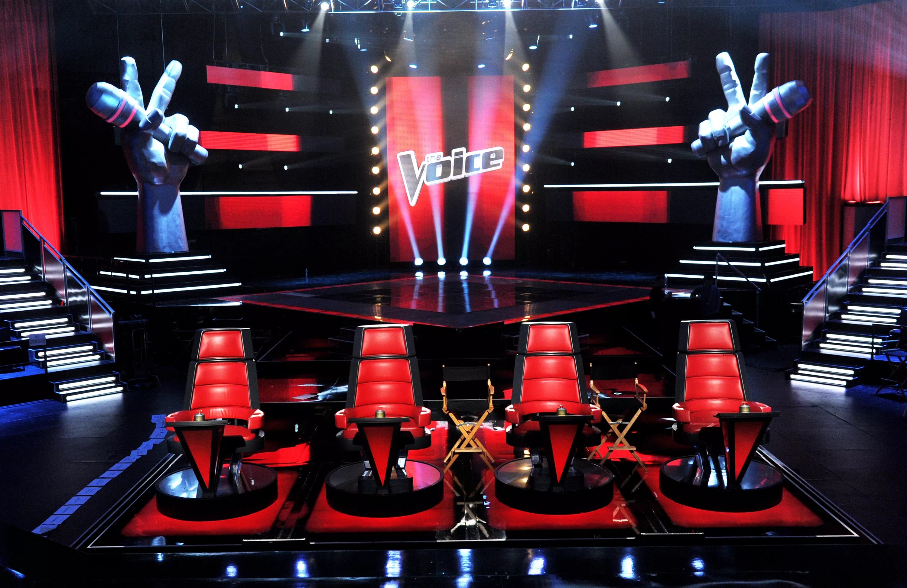 Шоу Voice. Голос the Voice Russia. The Voices. Студия шоу голос.