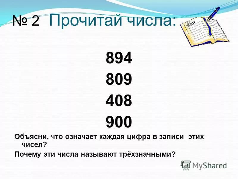 Объяснить число. Объяснить число