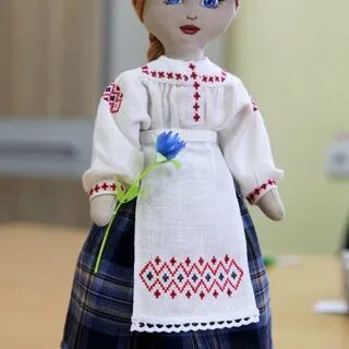 Кукла в белорусском национальном костюме