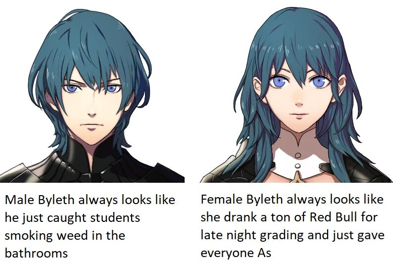 You like my he just