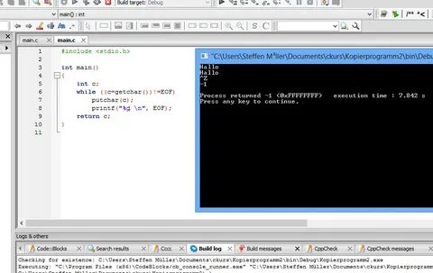 Eoferror eof when reading a line