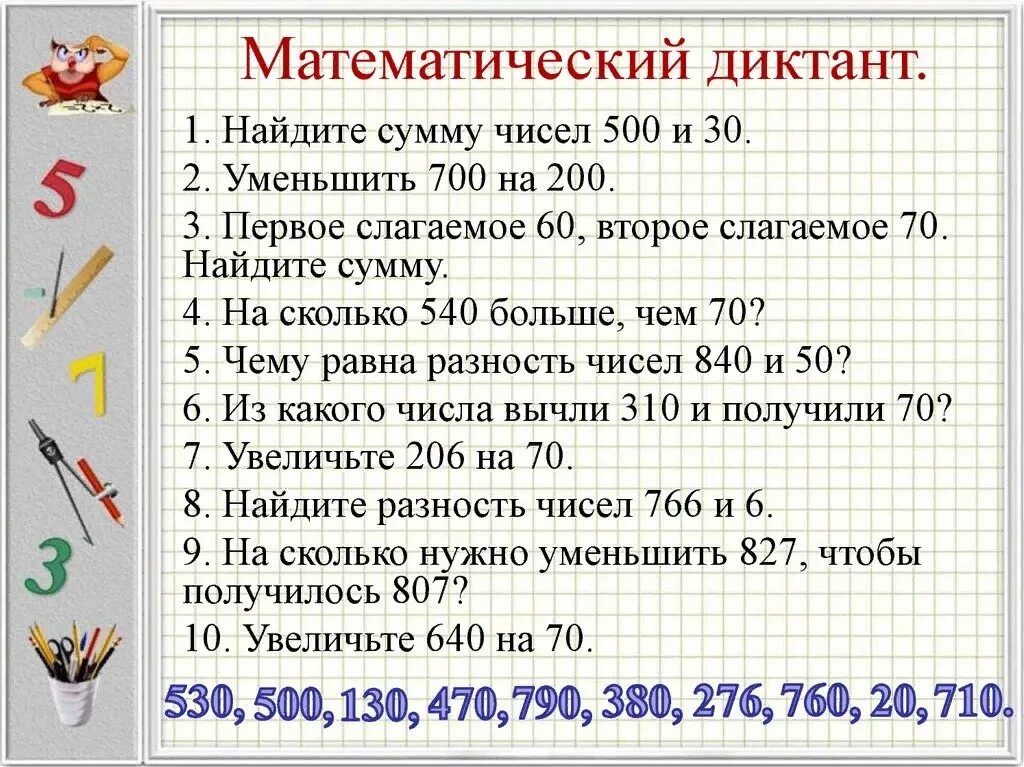 Сколько будет произведение всех чисел. Арифметический диктант 4 класс 3 четверть по математике школа России. Математический диктант 4 класс школа России с ответами. Математический диктант 2 класс 4 четверть школа России. Математический диктант 3 класс 4 четверть школа России.