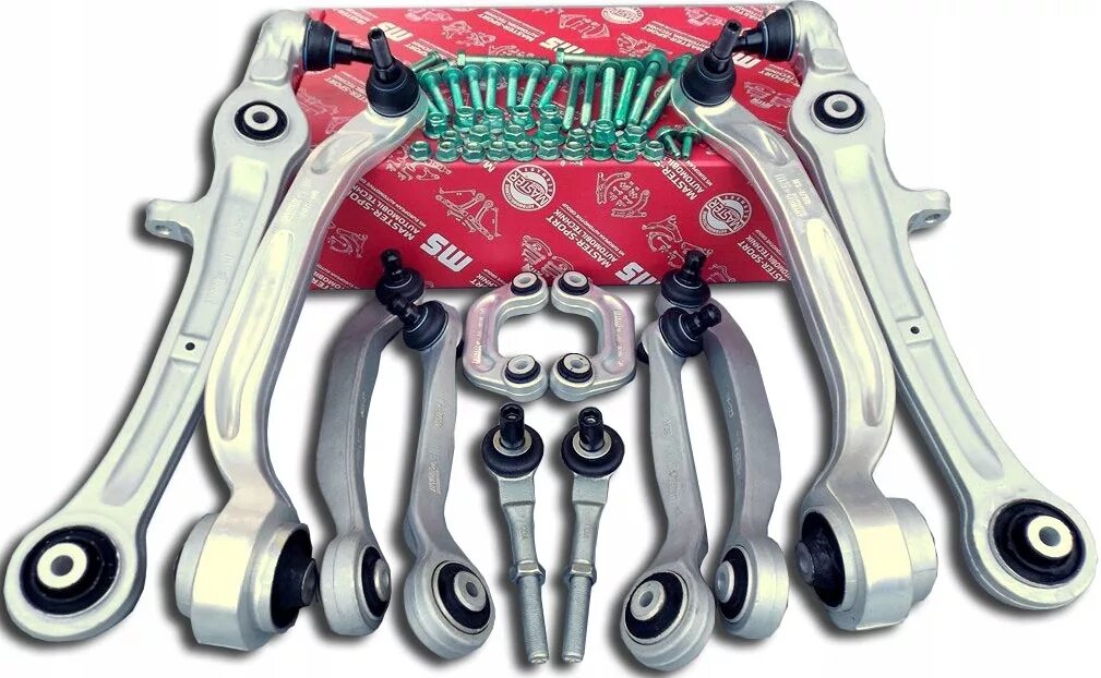 Купить рычаги ауди а6. Комплект передних рычагов Ауди а6 с6. Комплект рычагов Audi a6 c5. Комплект рычагов Ауди а6 с6 RTS. Комплект передних рычагов Ауди а6 с5.