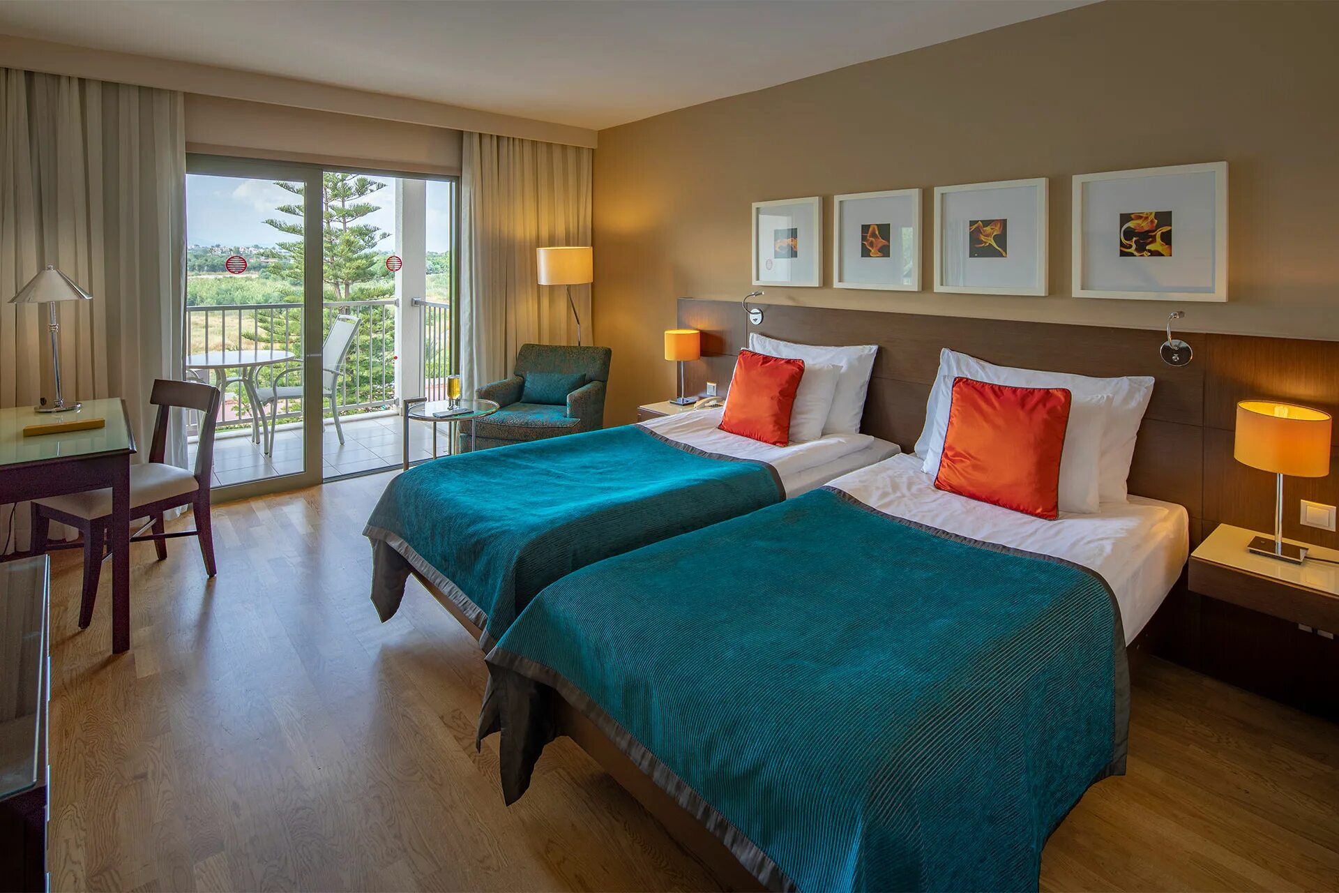 Superior room partial view