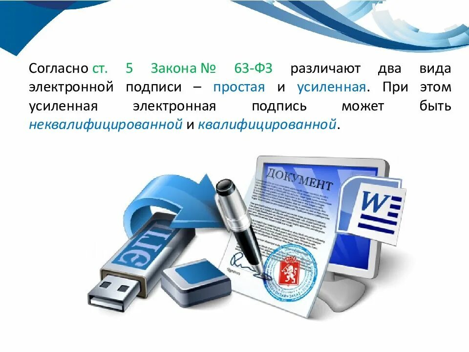 Порядок использования электронных документов