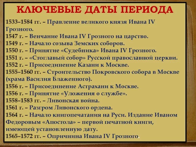 События истории ивана грозного. 1533-1584 Гг. правление Ивана Грозного. События 1547 года Ивана Грозного таблица. Годы жизни Ивана Грозного 1533-1584. Хронология событий царствования Ивана Грозного.