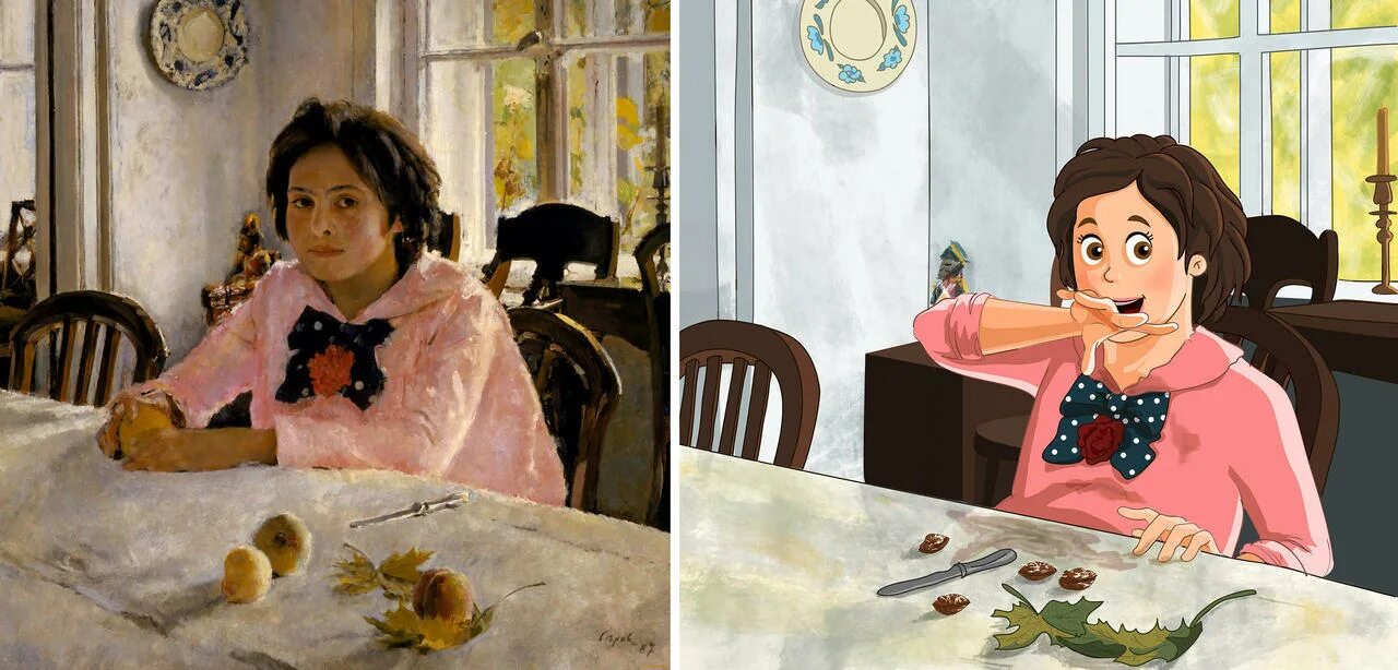 На картине серова девочка с персиками изображена. Серов девочка с персиками. Девушка с персиками Серова. «Девочка с персиками» 1887 г.