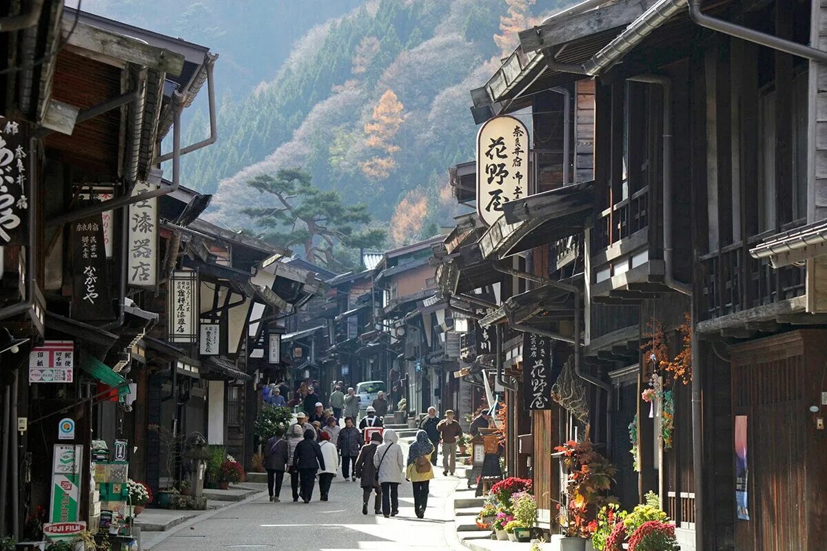 Japanese village. Япония Киото деревня. Япония Киото улицы. Тропа Накасэндо. Narai-Juku Япония.