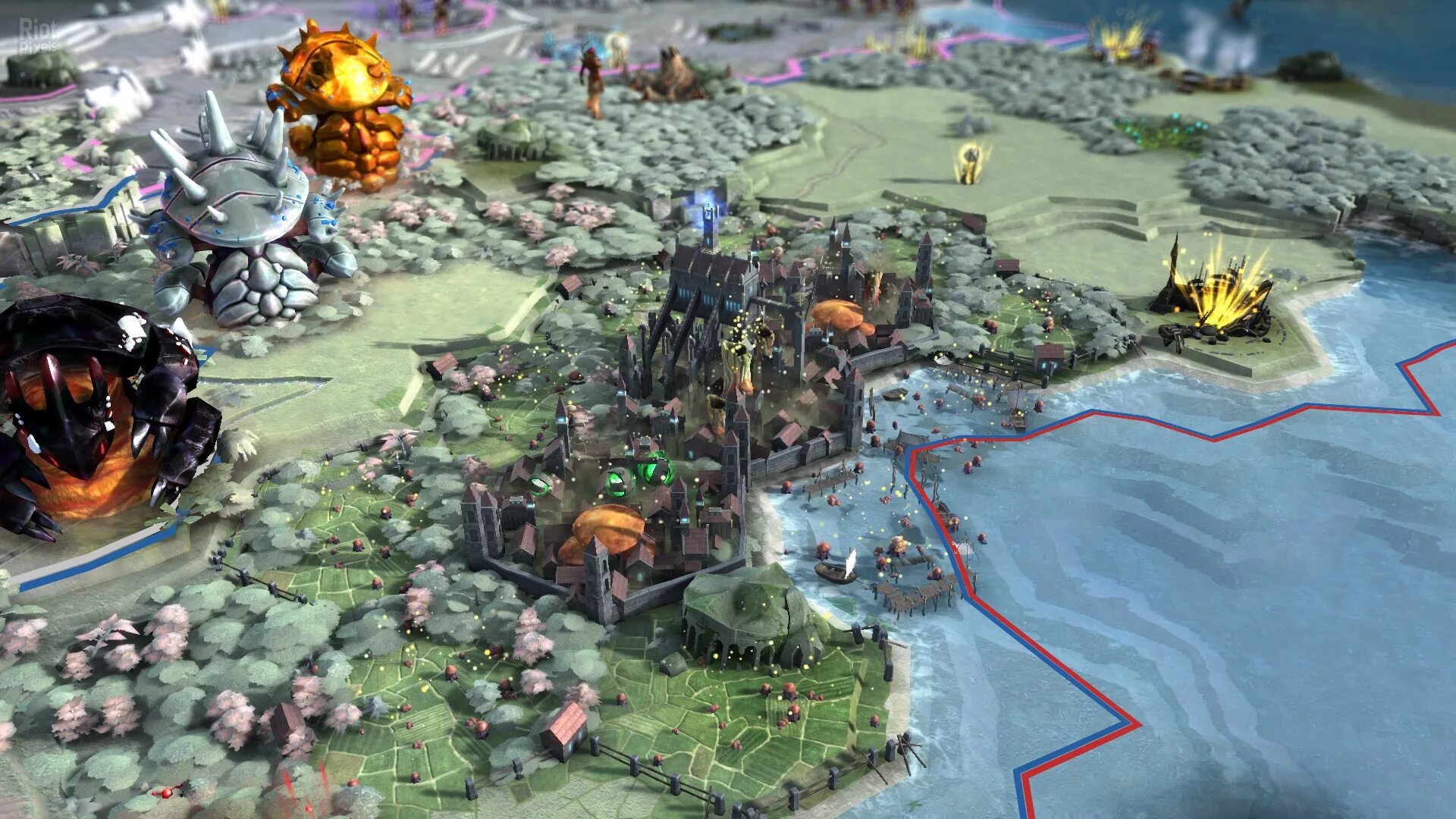 Endless legend dlc unlocker. Микара endless legend. эндлесс легенд симбиоз. endless legend игра. титан хранителей endless legend.