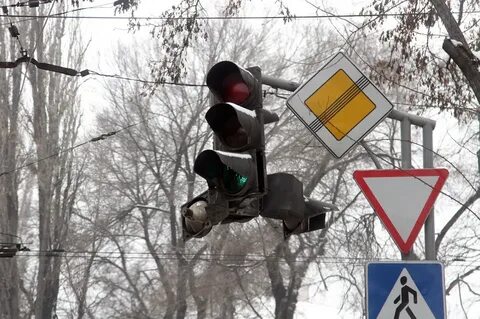 Работает ли светофор
