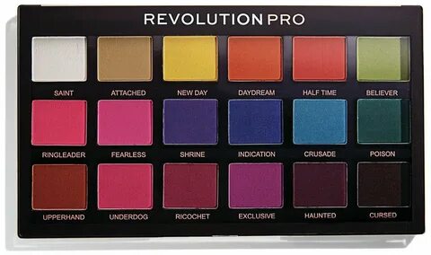 Тени для век revolution pro