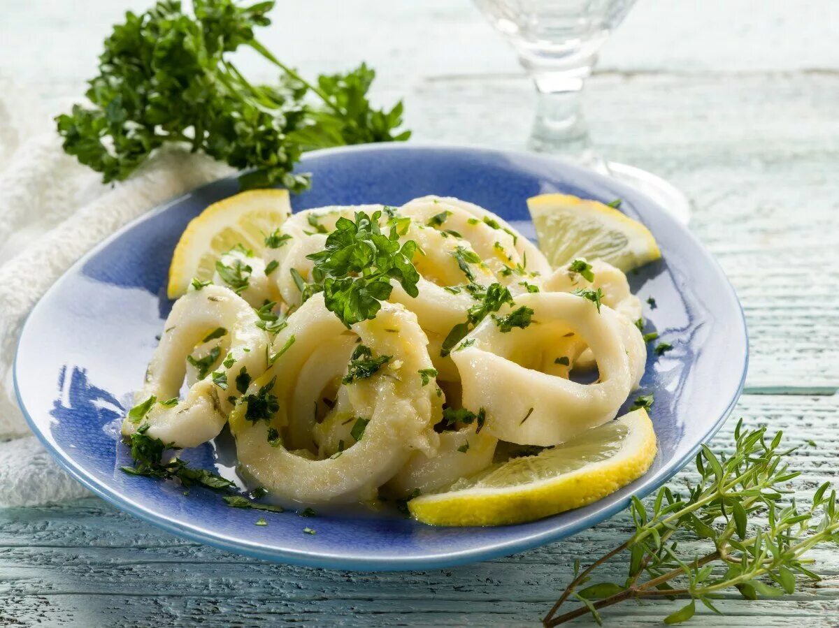 Рецепт кальмара с сыром