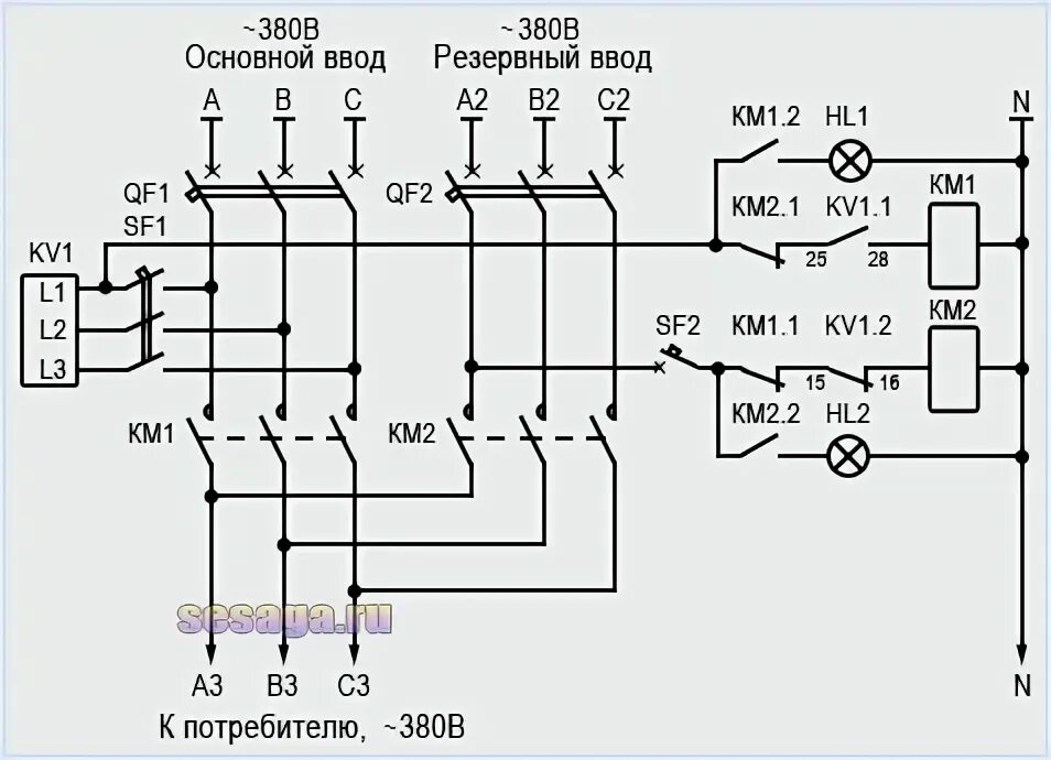 Схема авр на реле контроля фаз. Схема авр на 2 ввода 380в на магнитных пускателях с реле контроля. Схема авр на 2 ввода 380в на контакторах с реле контроля фаз. Схема авр на реле контроля фаз. Реле контроля фаз 3 фазное схема подключения.