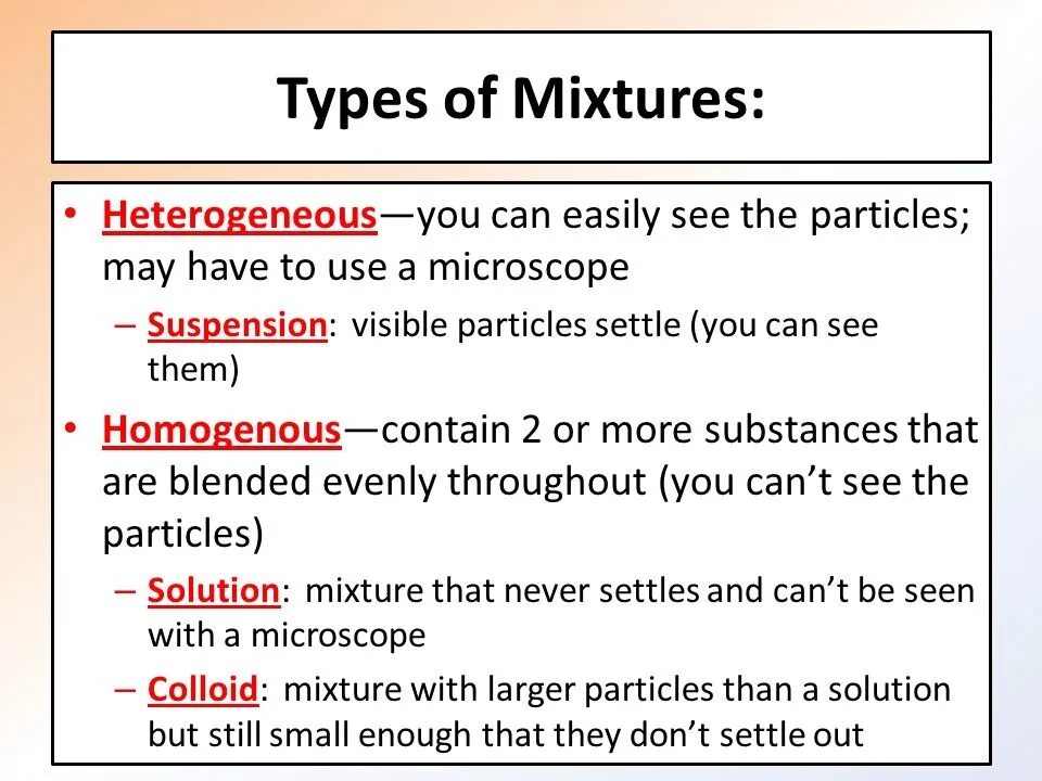 It is a mixture of. Types of mixtures. heterogeneous. mixture example. heterogeneous mixture.
