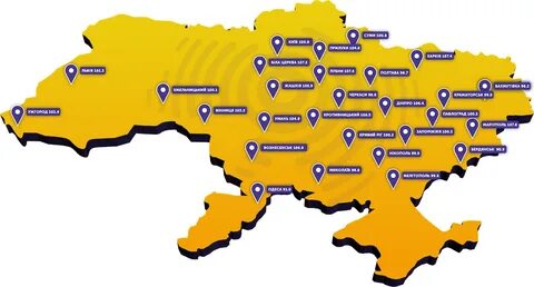 Карта украины с областями павлоград