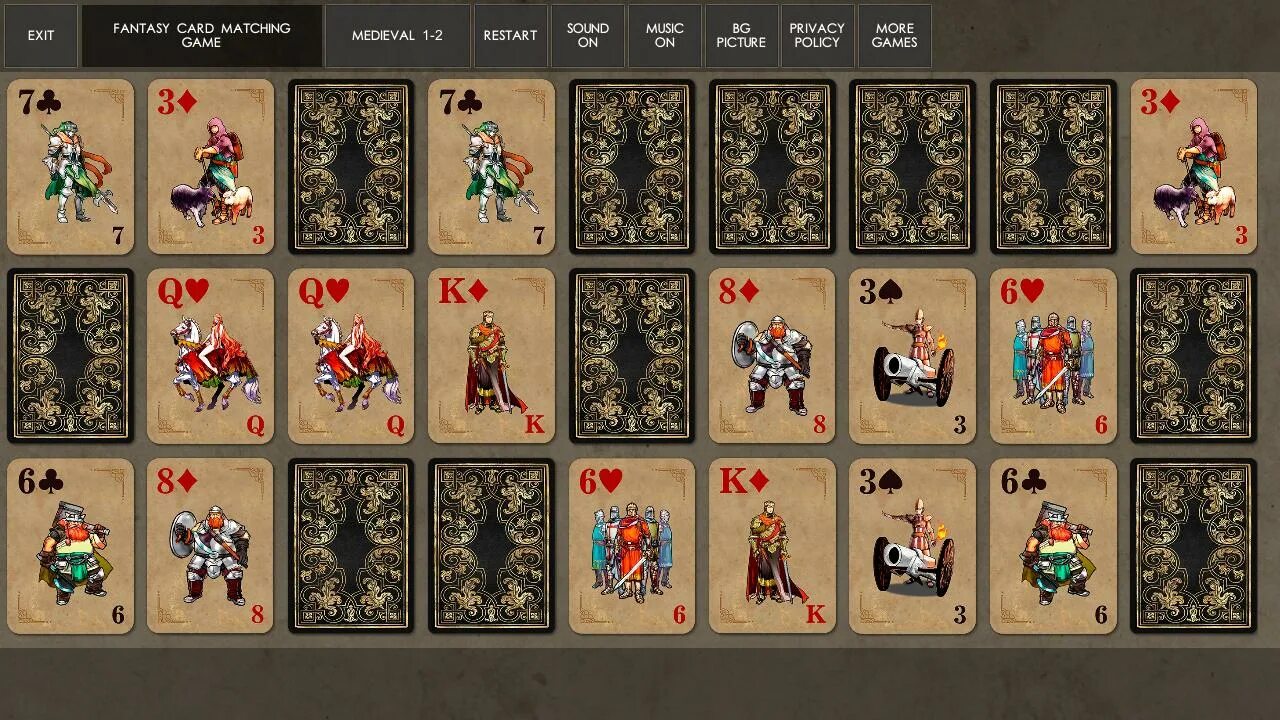 Игра карта дня. Fantasy Card game. Горячие фантазии карточная игра. Matching Cards. Игра в дурака видео.