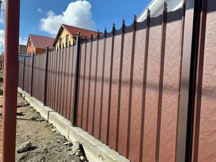 Пластиковый профлист для забора