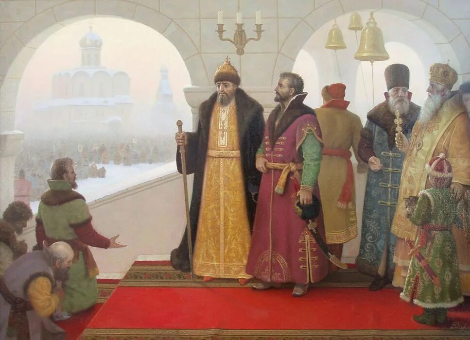 Рада грозного. Избранная рада ивана грозного картина.