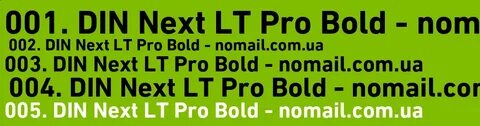 Pro bold шрифт