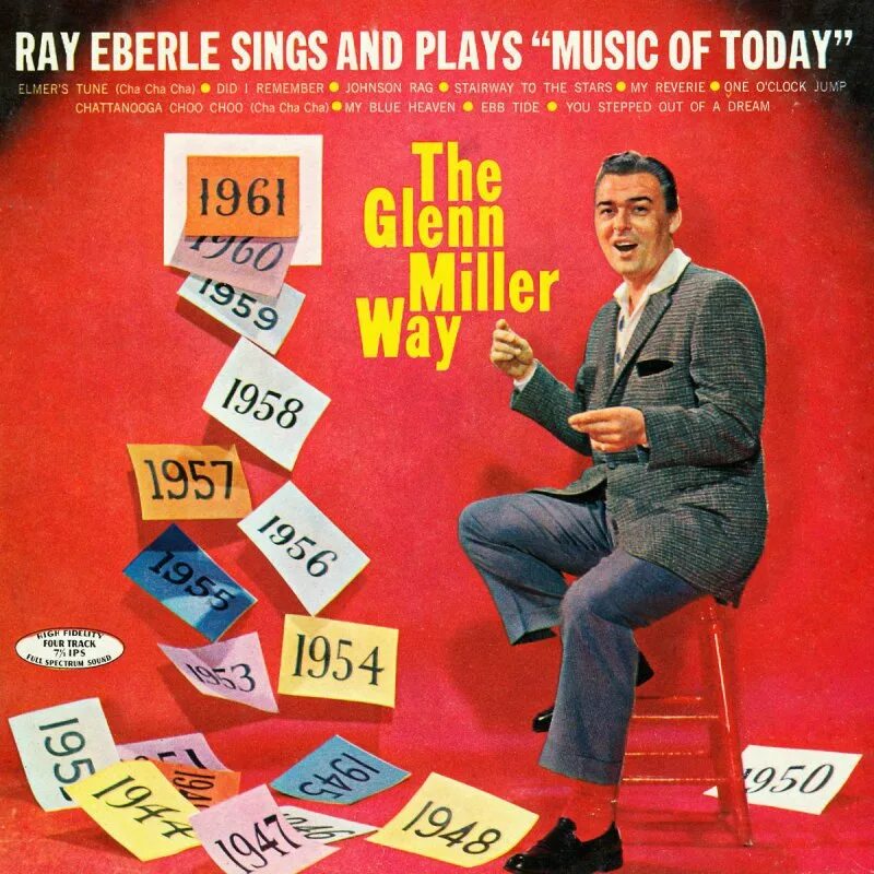 Sings and plays music. Ray eberle. &#039;once in a while&#039; with ray eberle and the stardusters..