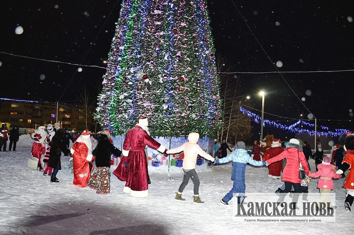 новогодний хоровод без слов