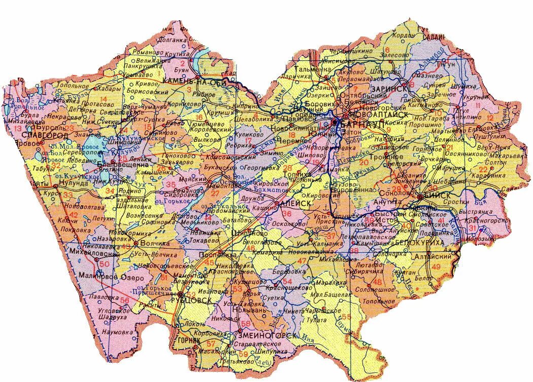 Административная карта алтайского края по районам. Карат районов алтайского края. Алтайская область на карте. Карта алтая алтайского края подробная. Карта алтайского края подробная.