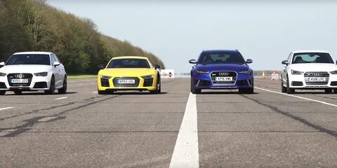Audi drag racing