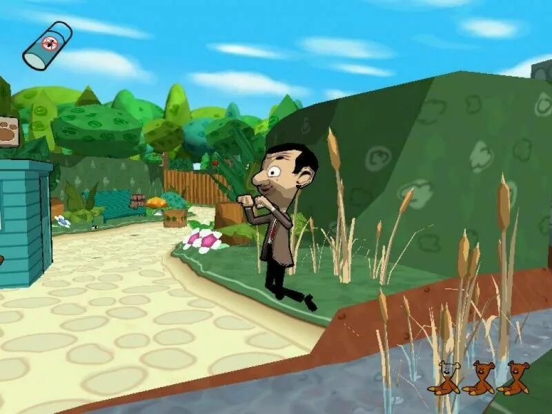 Mr bean ps2. Мистер играем. Mr. Hopp's playhouse игра. Bin.
