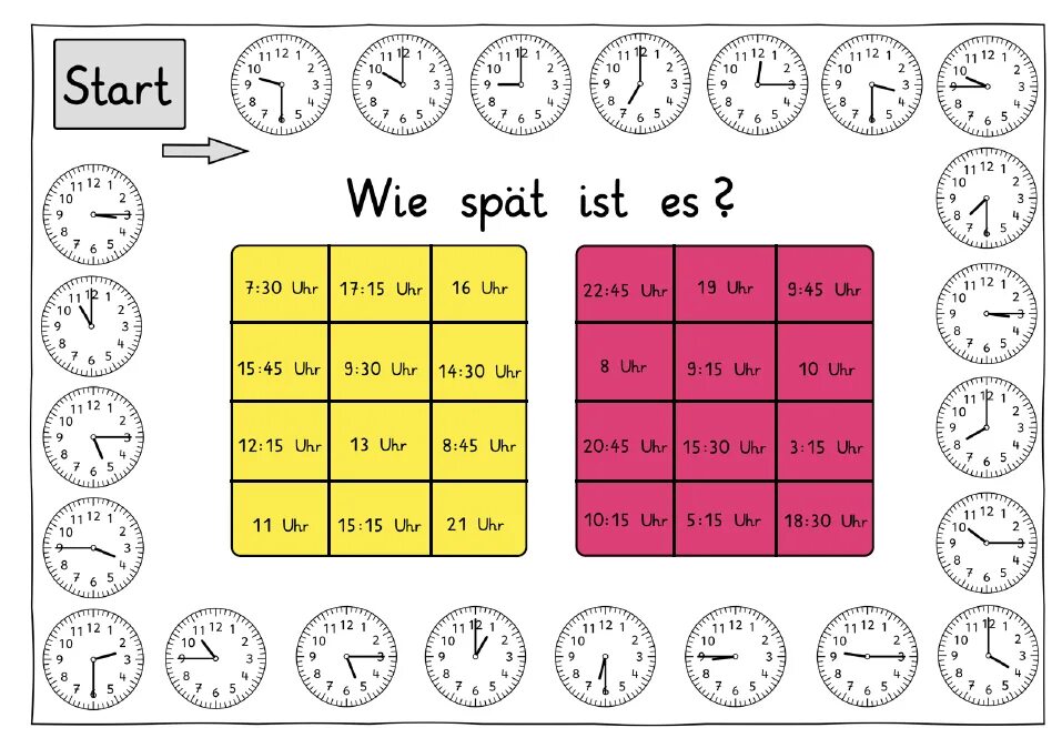 Uhrzeit в немецком языке упражнения. Uhr в немецком. Wie spät ist es упражнения. Задание wie spat ist es.