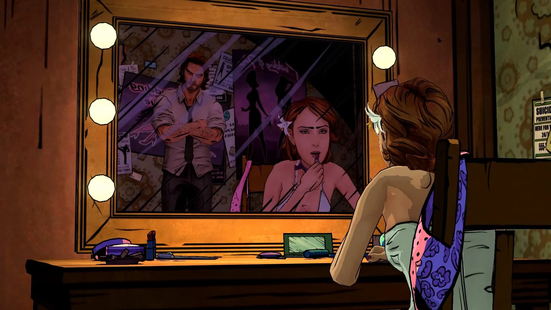 The Wolf among us Нерисса. The Wolf among us Бигби и Нерисса. Нерисса волк the Wolf among us.