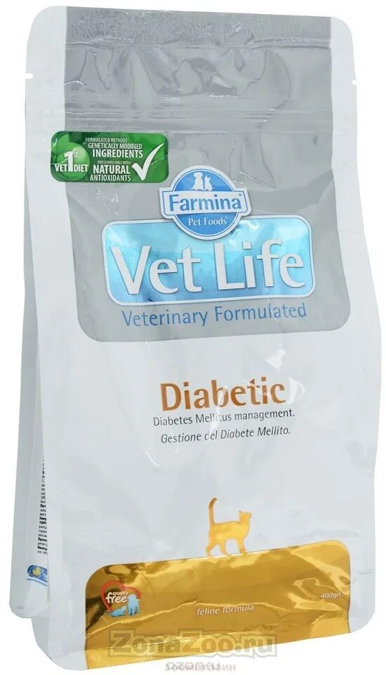 Сухой корм для кошек при диабете. Farmina vet life cat diabetic 400 г. vet life diabetic корм для кошек. корм vet life для собак диабетиков. фармина диабетик для кошек.