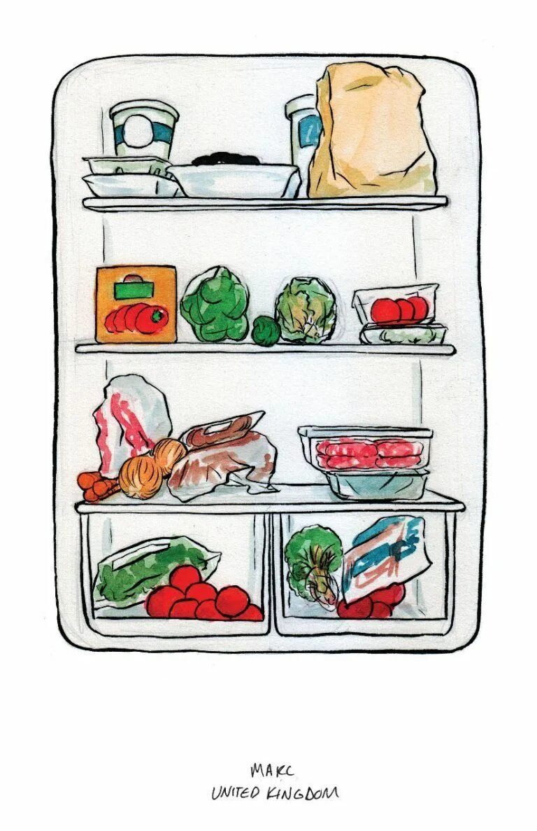 There is bread in the fridge. Холодильник с продуктами. Холодильник с продуктами для детей. Нарисованный холодильник. Холодильник рисунок.