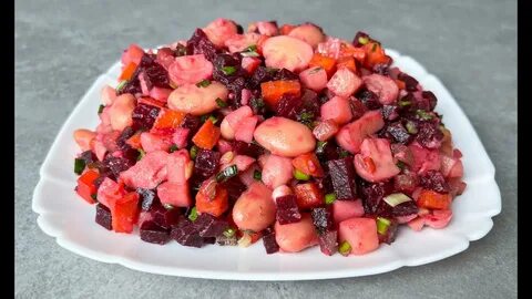 Винегрет рецепт с маринованными огурцами