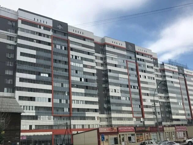 Новосибирск, улица Троллейная дом 20. многоквартирный дом
