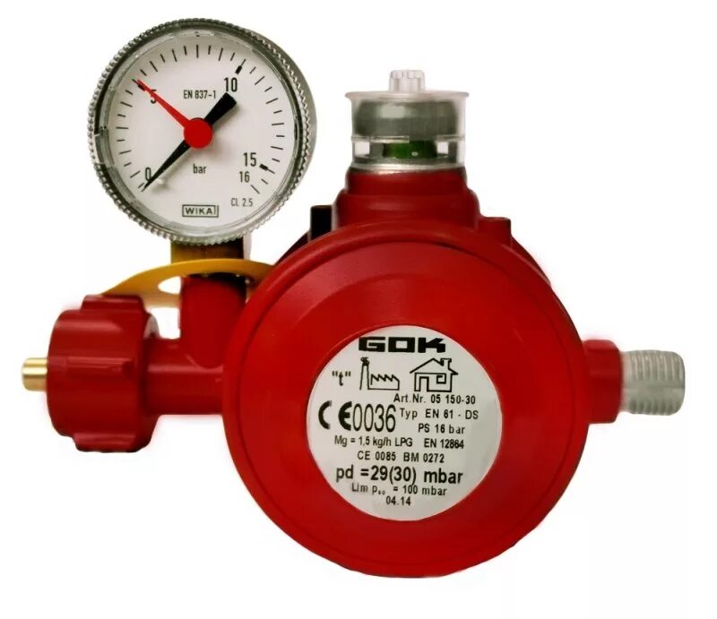 Редуктор газовый gok 0152301. Регулятор давления gok тип 052. Редуктор gok для газового баллона. Регулятор давления газа gok 1. Редуктор gok 0290546.