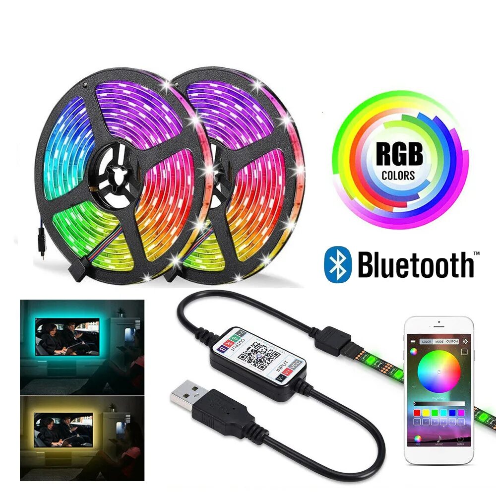 Bluetooth smart led strip. Bluetooth smart led strip
