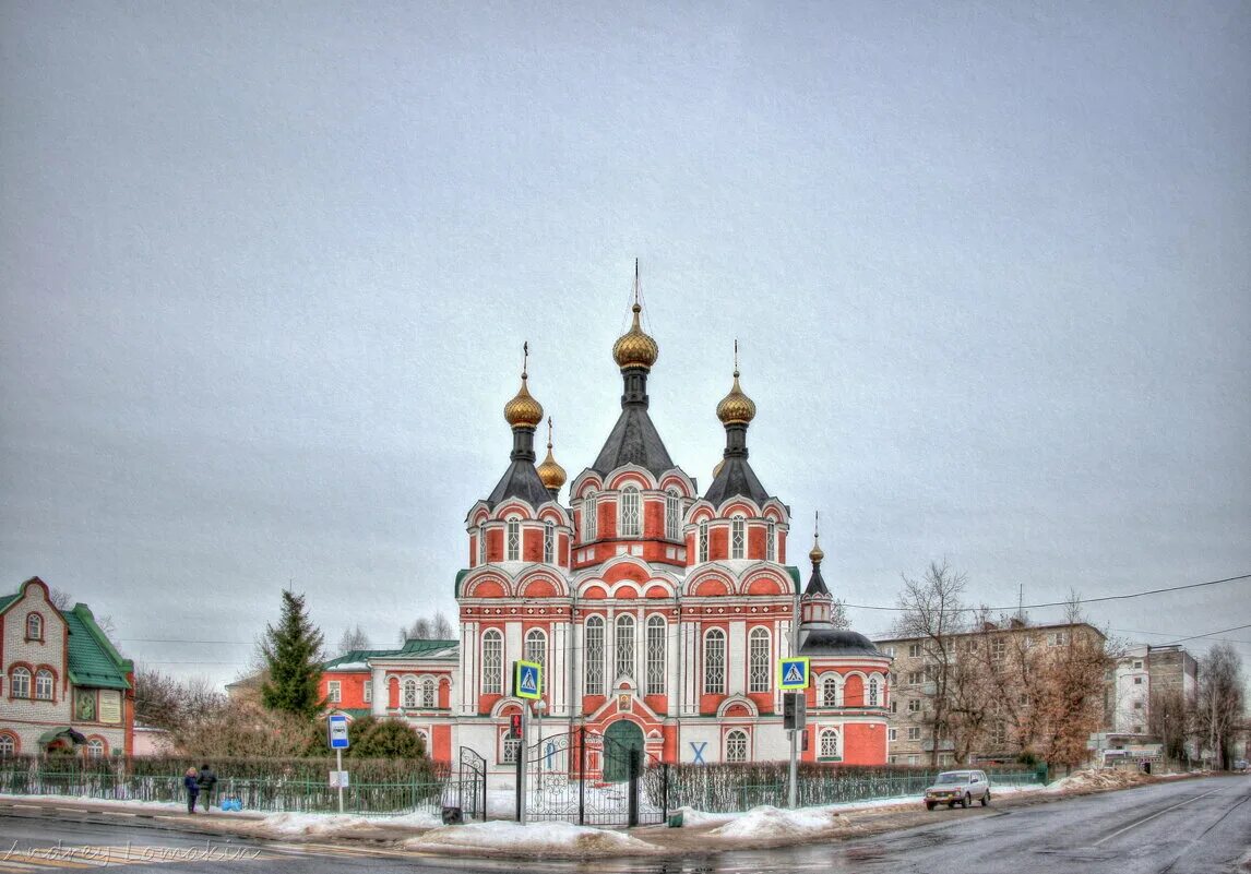 Храм преображение кимры