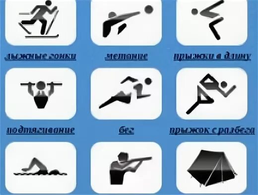 Виды испытаний гто. Гто виды спорта. эмблемы видов спорта гто. пиктограммы видов спорта гто. пиктограммы видов испытаний гто.