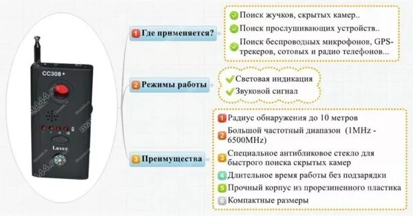 Как найти прослушку с помощью мобильного телефона