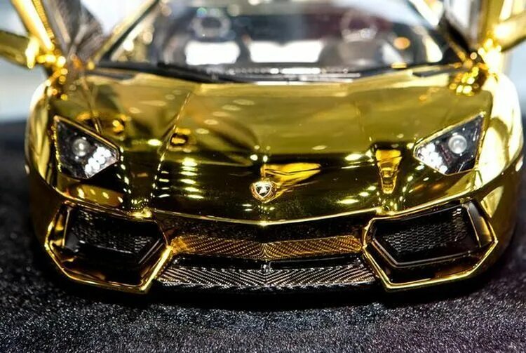 Gold car