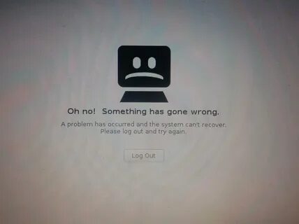 Something gone wrong