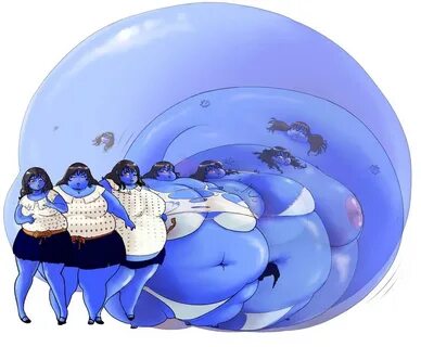 Blueberry inflation animation