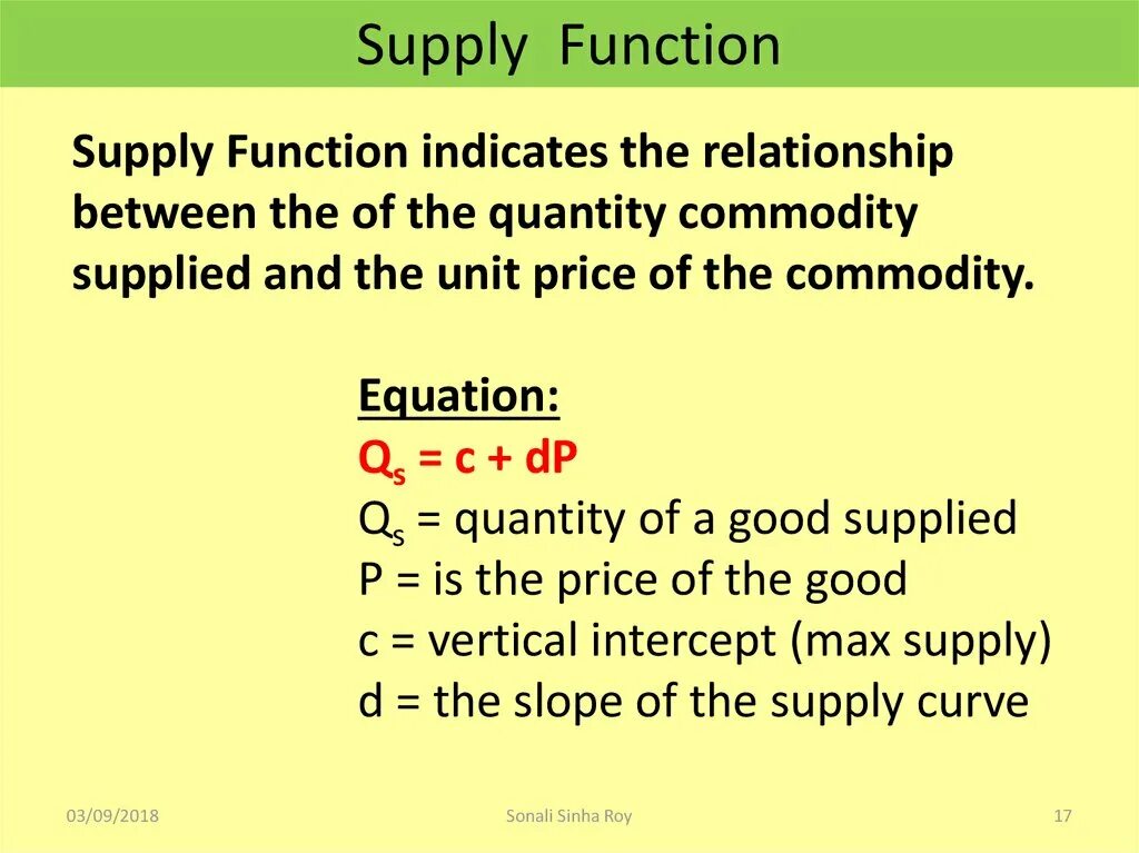 Supply перевод на русский. Supply function. Simple Supply function. Supply function explicitly. Inverse Supply.