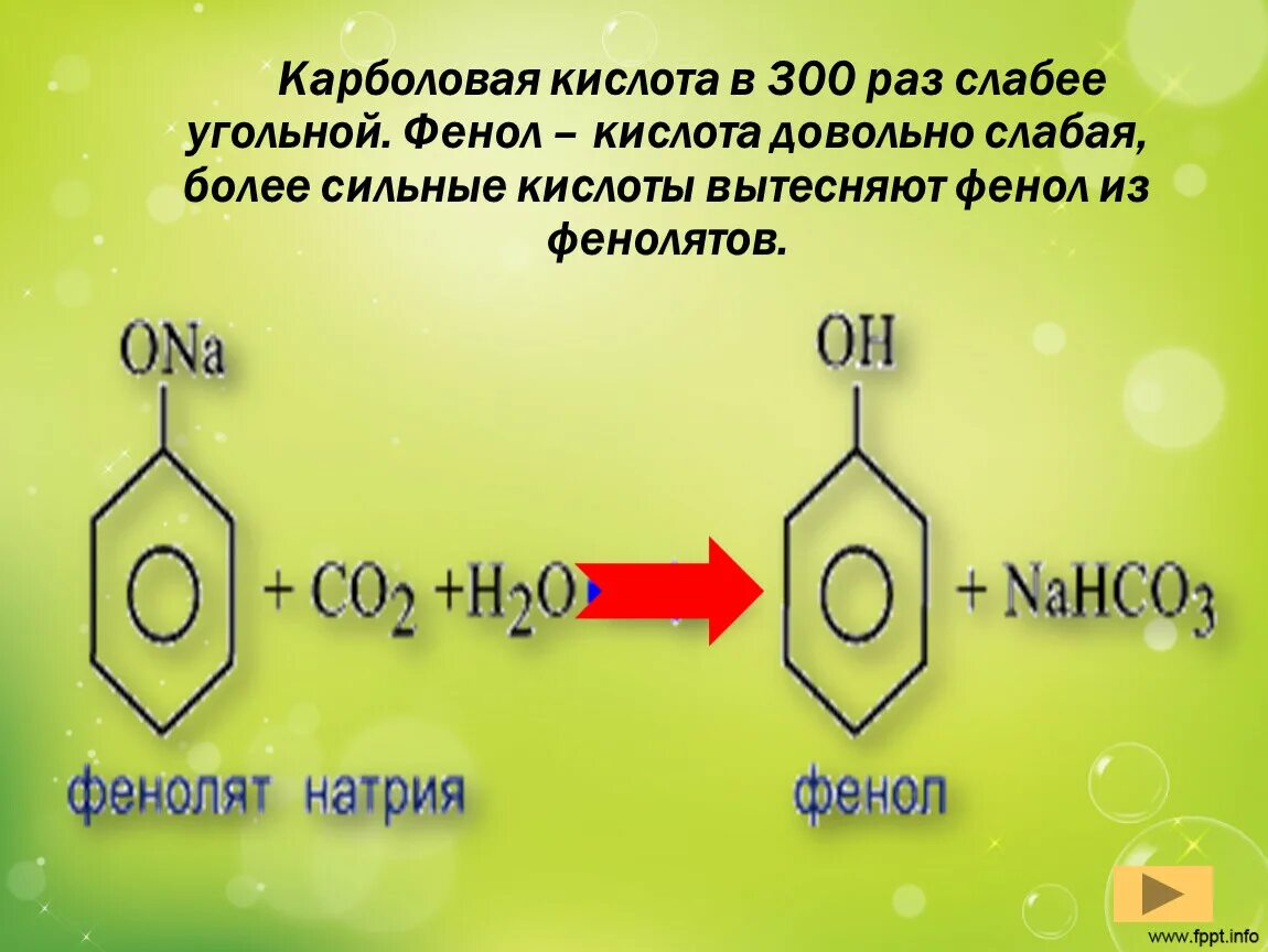 Фенол карболовая кислота. Фенол и угольная кислота. Фенолят калия.